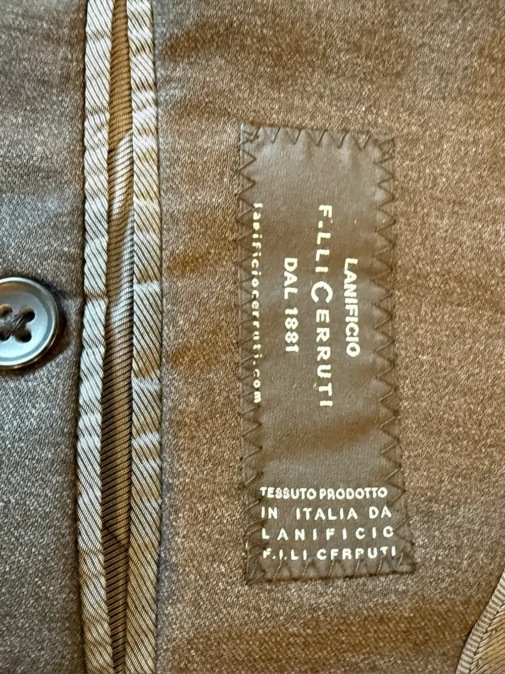 Banana Republic 42R Gray Tailored Fit 2-Button Suit Jacket